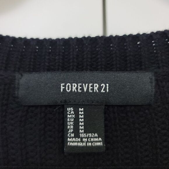 Forever 21 studded knit sweater, medium - Picture 6 of 11
